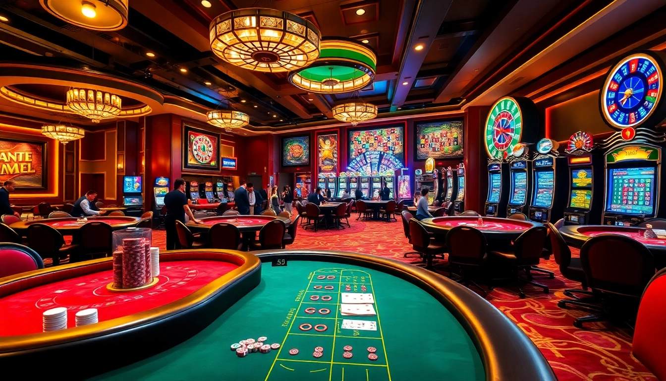 Experience the excitement of a luxurious casino floor at https://f8beta2.support/ with players enjoying classic games of chance.
